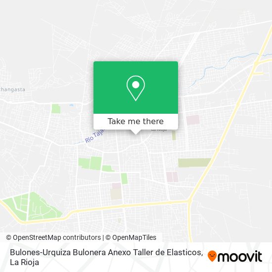 Bulones-Urquiza Bulonera Anexo Taller de Elasticos map