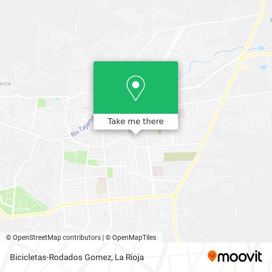 Mapa de Bicicletas-Rodados Gomez