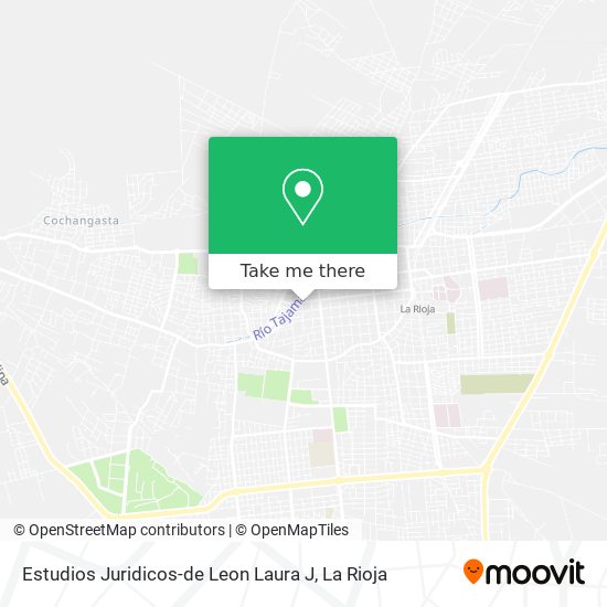 Estudios Juridicos-de Leon Laura J map