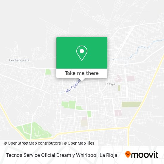 Tecnos Service Oficial Dream y Whirlpool map