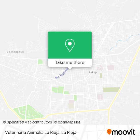 Veterinaria Animalia La Rioja map
