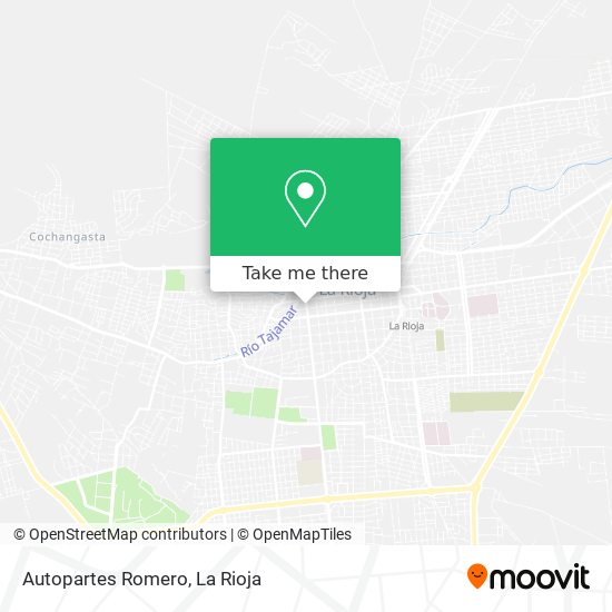 Autopartes Romero map