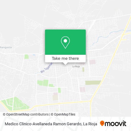 Medico Clinico-Avellaneda Ramon Gerardo map