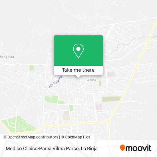 Mapa de Medico Clinico-Parisi Vilma Parco