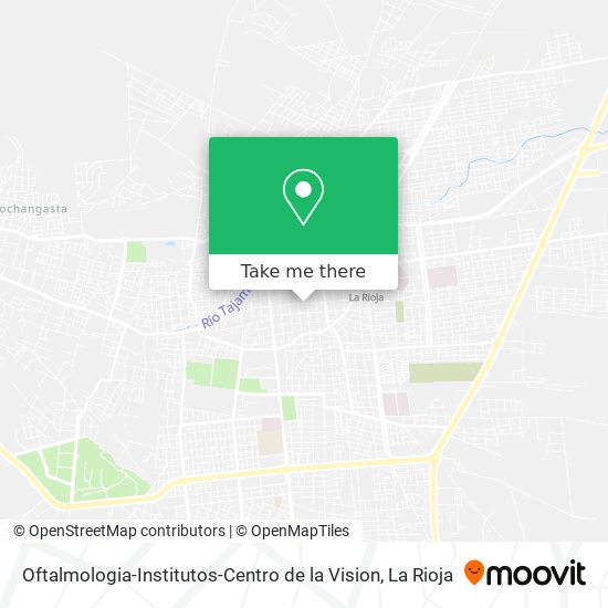 Mapa de Oftalmologia-Institutos-Centro de la Vision
