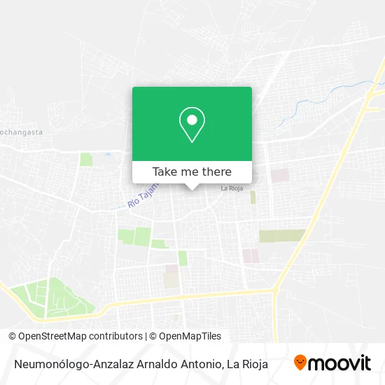 Mapa de Neumonólogo-Anzalaz Arnaldo Antonio
