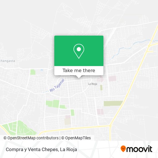 Compra y Venta Chepes map