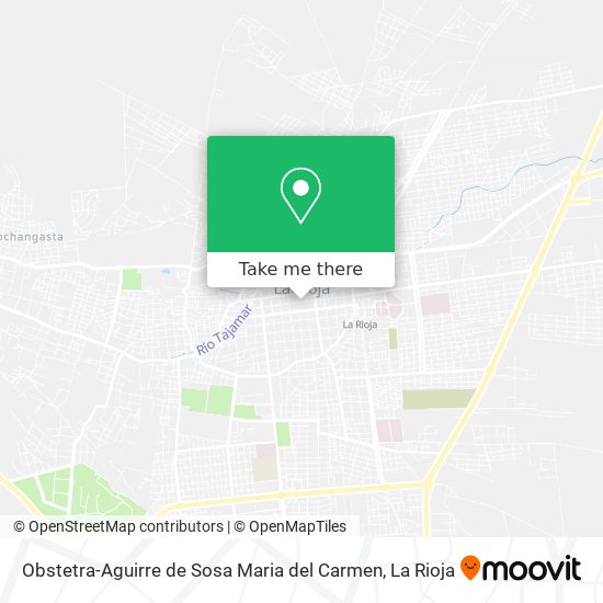 Obstetra-Aguirre de Sosa Maria del Carmen map