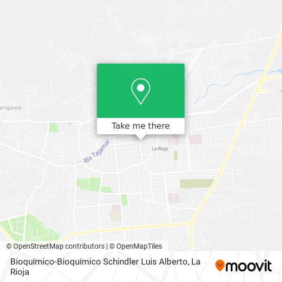Mapa de Bioquímico-Bioquímico Schindler Luis Alberto
