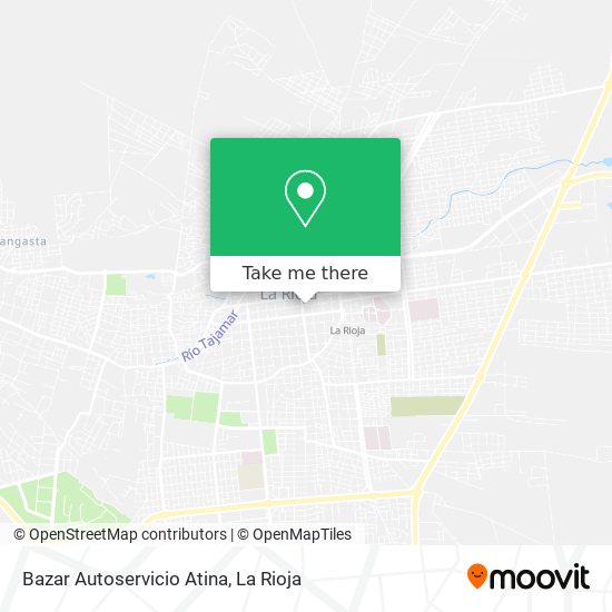 Bazar Autoservicio Atina map