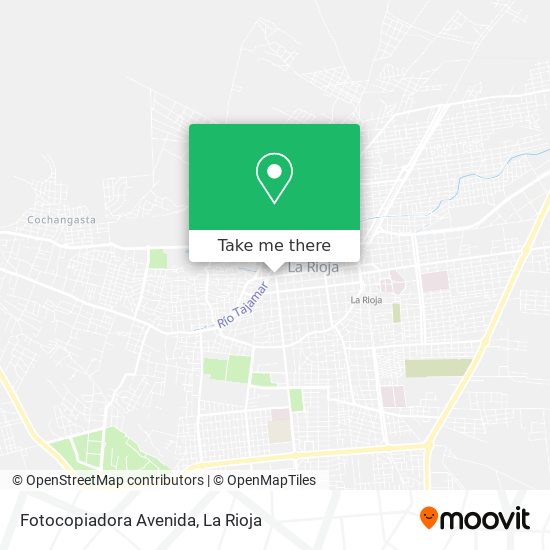Fotocopiadora Avenida map