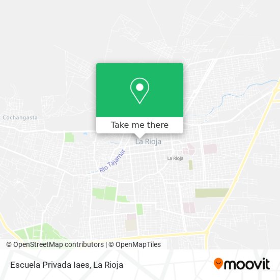 Escuela Privada Iaes map