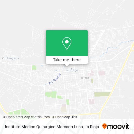 Mapa de Instituto Medico Quirurgico Mercado Luna