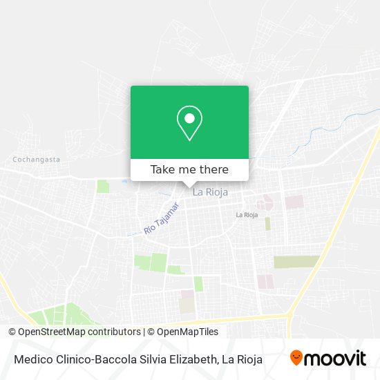Medico Clinico-Baccola Silvia Elizabeth map