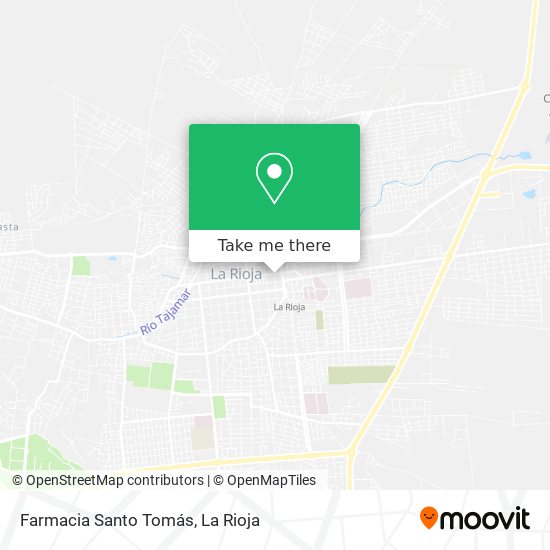 Farmacia Santo Tomás map
