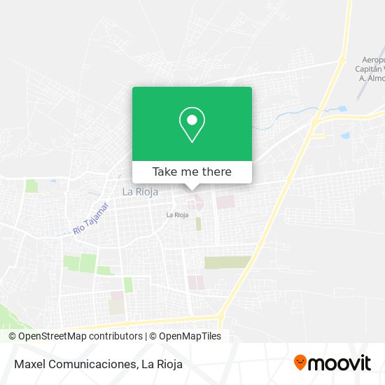 Maxel Comunicaciones map