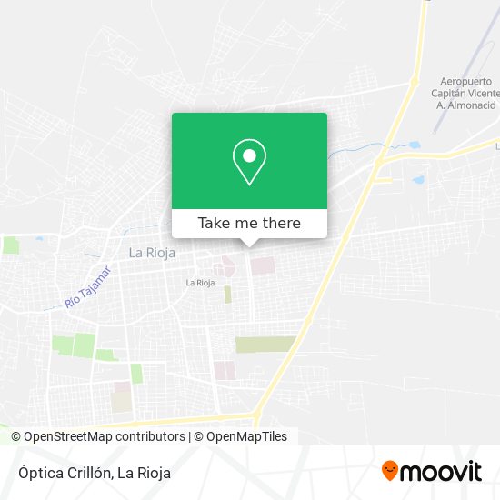 Óptica Crillón map