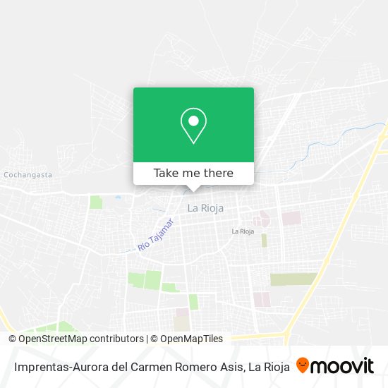 Imprentas-Aurora del Carmen Romero Asis map