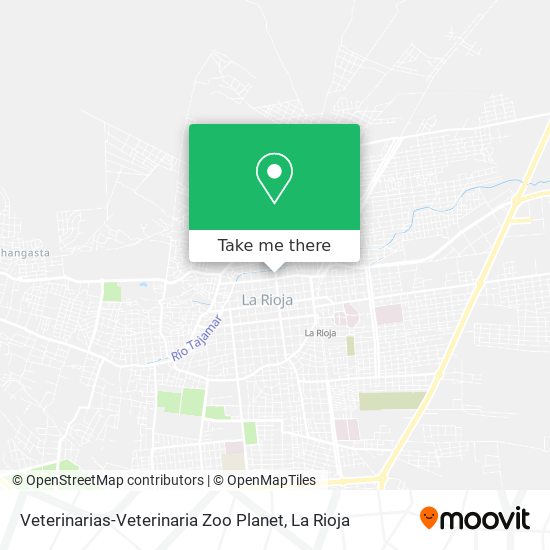 Mapa de Veterinarias-Veterinaria Zoo Planet