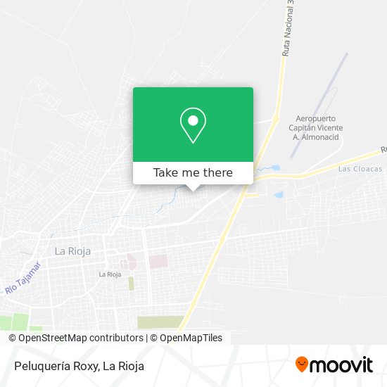 Mapa de Peluquería Roxy