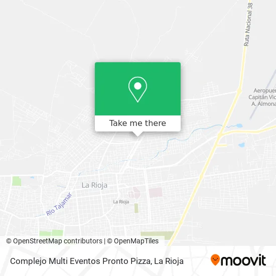 Complejo Multi Eventos Pronto Pizza map