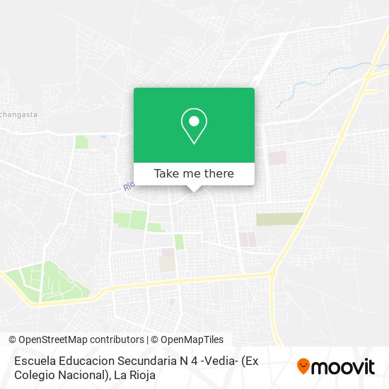 Mapa de Escuela Educacion Secundaria N 4 -Vedia- (Ex Colegio Nacional)