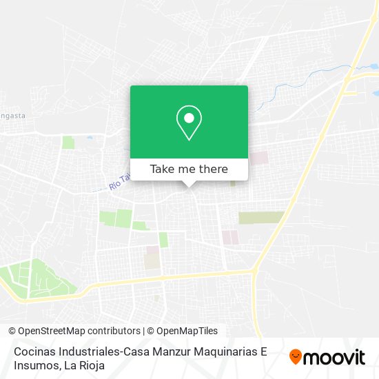 Mapa de Cocinas Industriales-Casa Manzur Maquinarias E Insumos