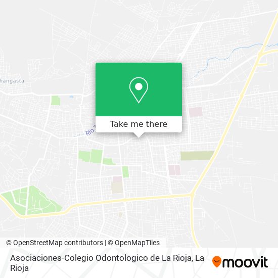 Asociaciones-Colegio Odontologico de La Rioja map