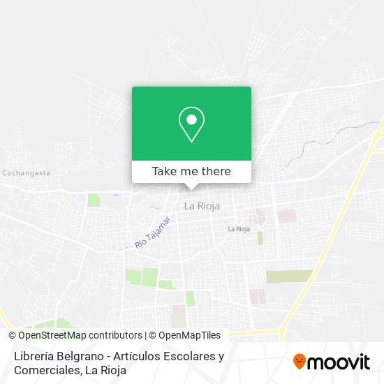 Mapa de Librería Belgrano - Artículos Escolares y Comerciales