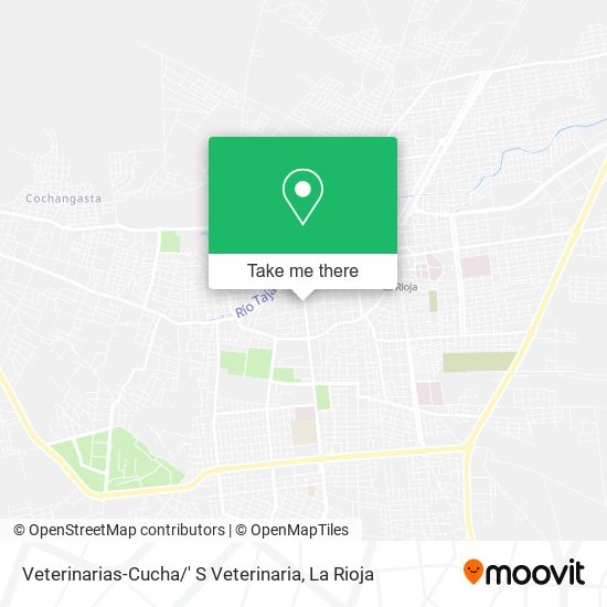 Mapa de Veterinarias-Cucha / ' S Veterinaria
