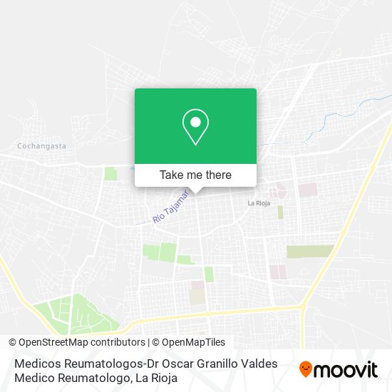 Medicos Reumatologos-Dr Oscar Granillo Valdes Medico Reumatologo map