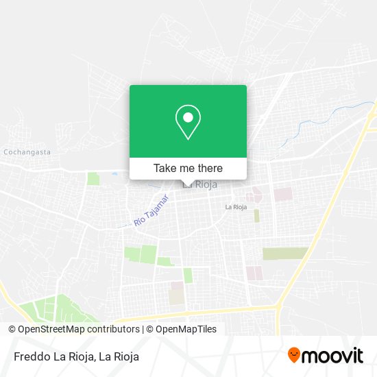 Freddo La Rioja map