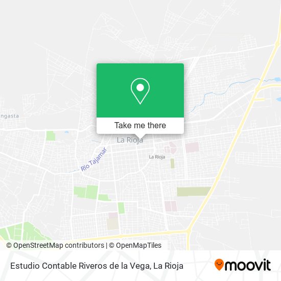 Estudio Contable Riveros de la Vega map