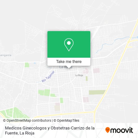 Mapa de Medicos Ginecologos y Obstetras-Carrizo de la Fuente