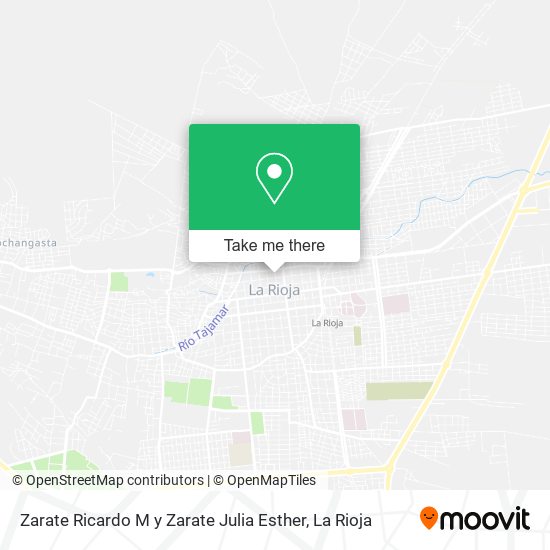 Zarate Ricardo M y Zarate Julia Esther map