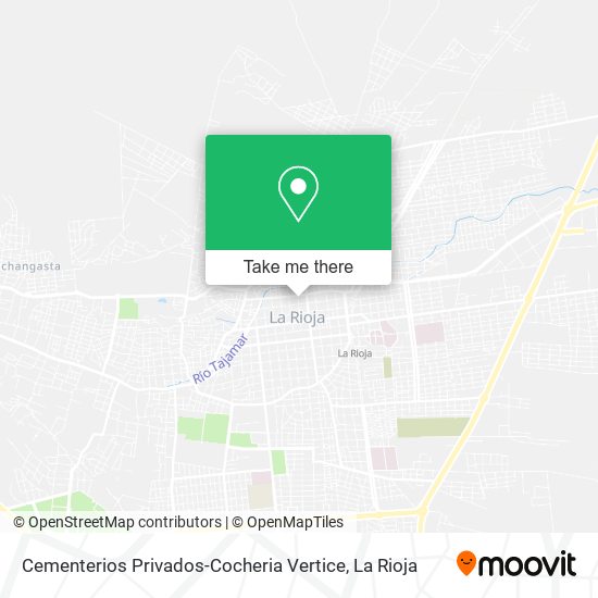 Mapa de Cementerios Privados-Cocheria Vertice