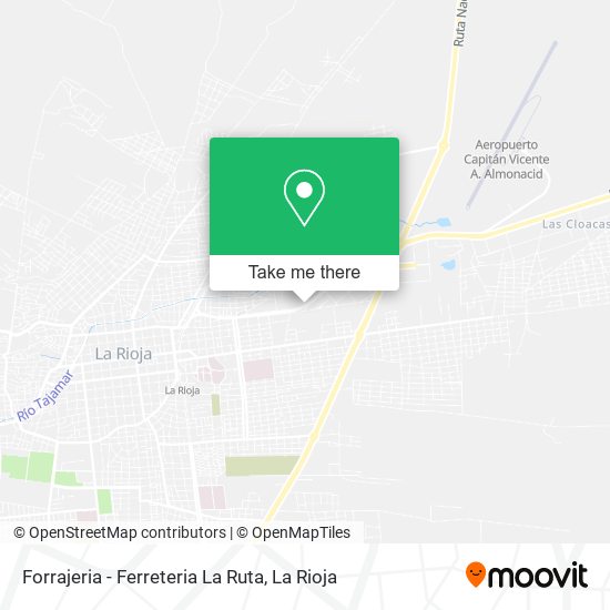 Forrajeria - Ferreteria La Ruta map