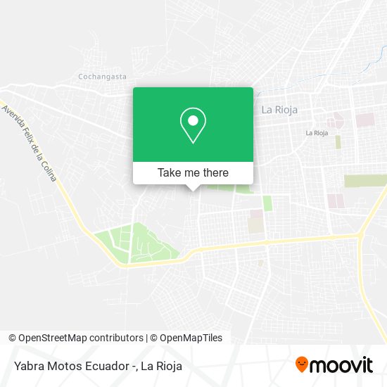 Mapa de Yabra Motos Ecuador -