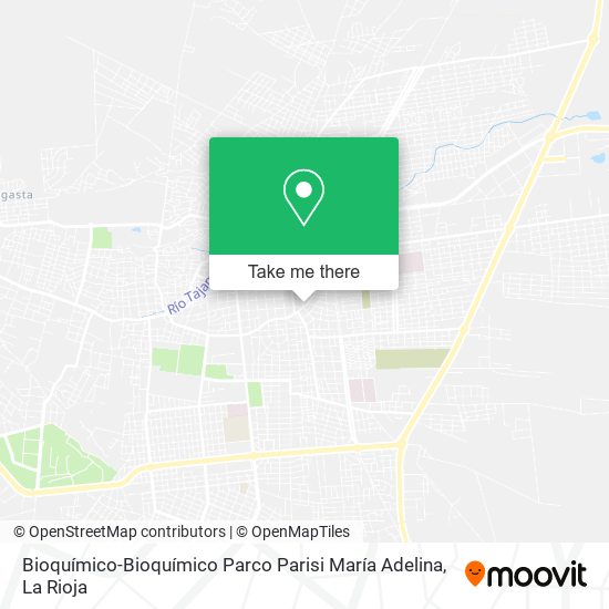 Bioquímico-Bioquímico Parco Parisi María Adelina map