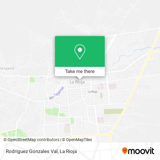 Mapa de Rodríguez Gonzales Val