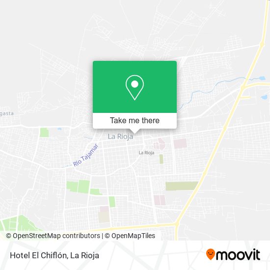 Hotel El Chiflón map