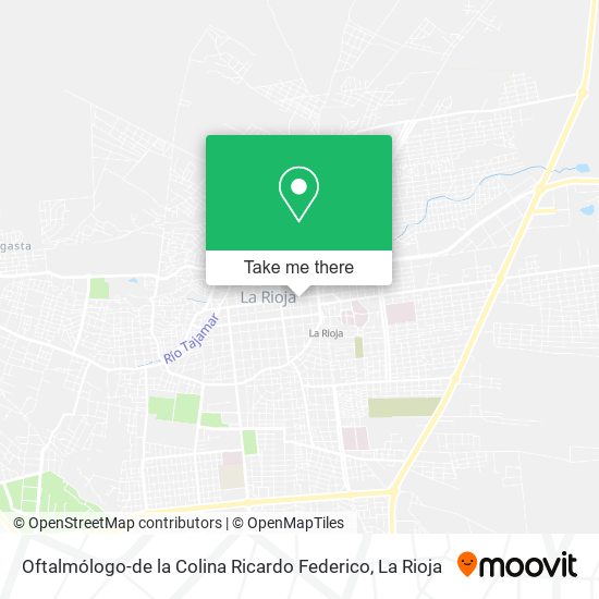 Mapa de Oftalmólogo-de la Colina Ricardo Federico