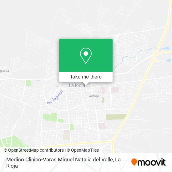 Mapa de Médico Clinico-Varas Miguel Natalia del Valle