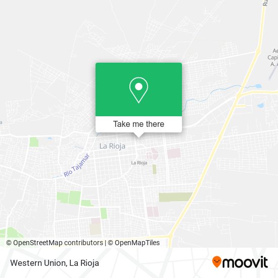 Mapa de Western Union