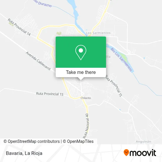 Baviera map
