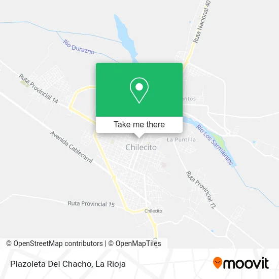 Plazoleta Del Chacho map