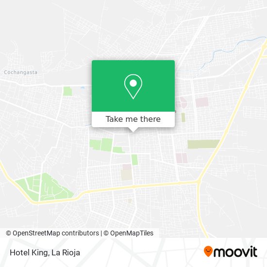 Hotel King map