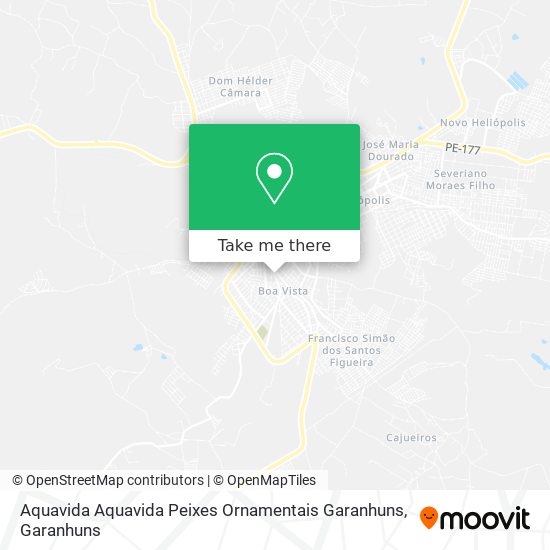 Aquavida Aquavida Peixes Ornamentais Garanhuns map