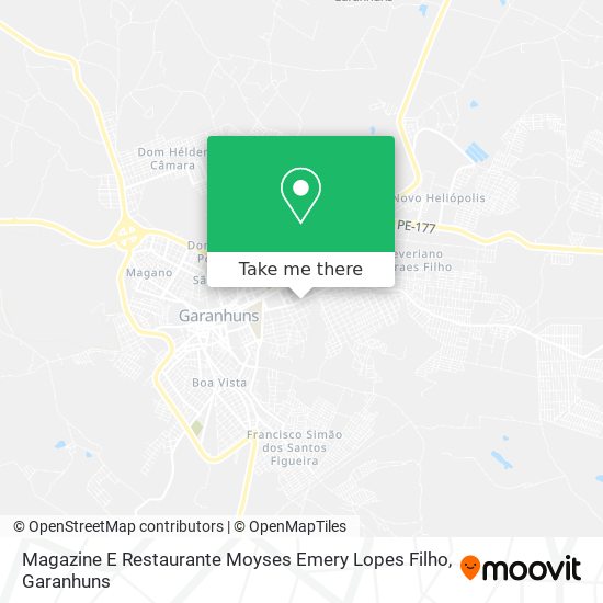 Magazine E Restaurante Moyses Emery Lopes Filho map