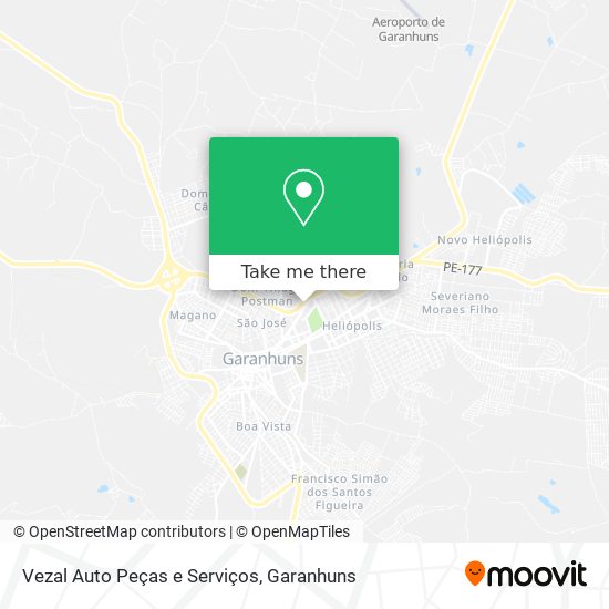 Vezal Auto Peças e Serviços map